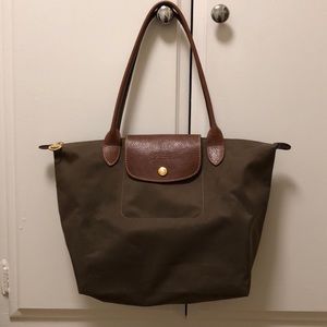 Longchamp Le Pliage Tote Bag, olive green (khaki)